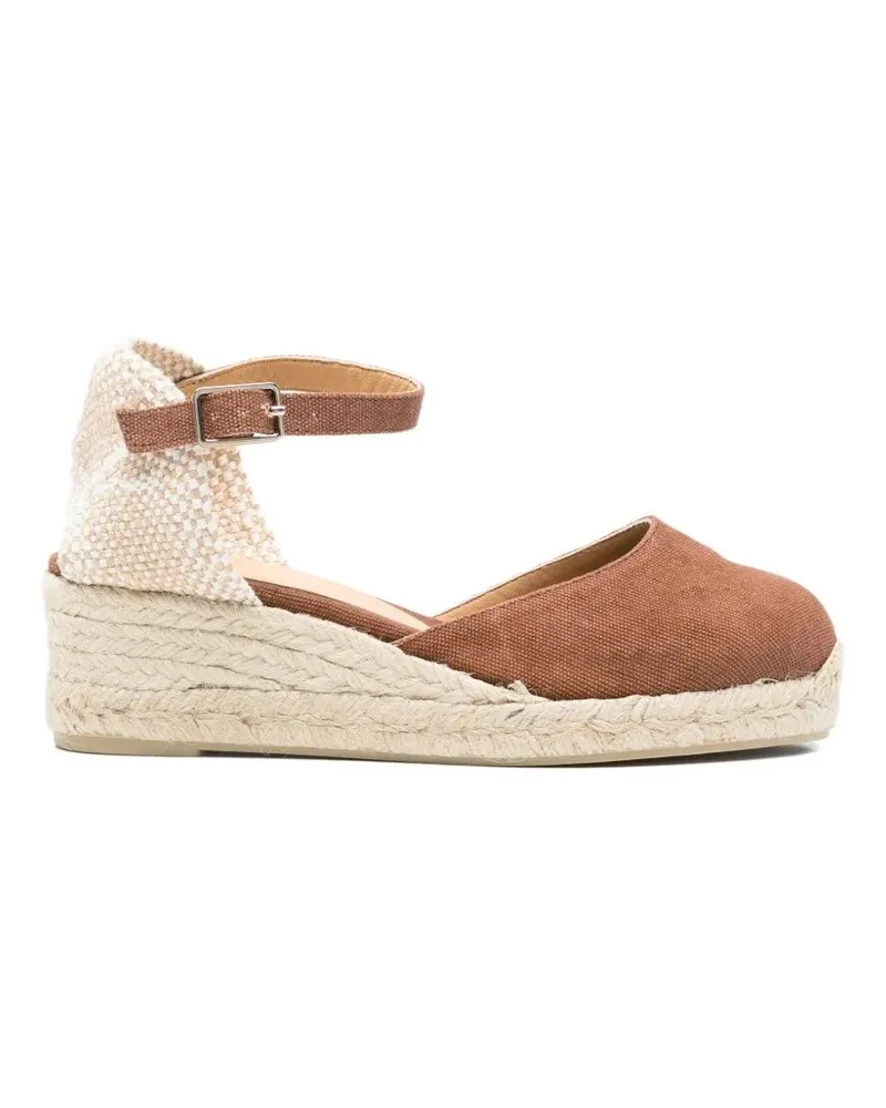 Castañer Carol" Espadrillas Shoes Brown