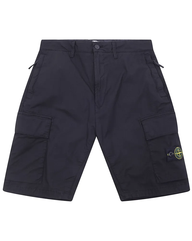 Stone Island Stone Island Junior Shorts Black