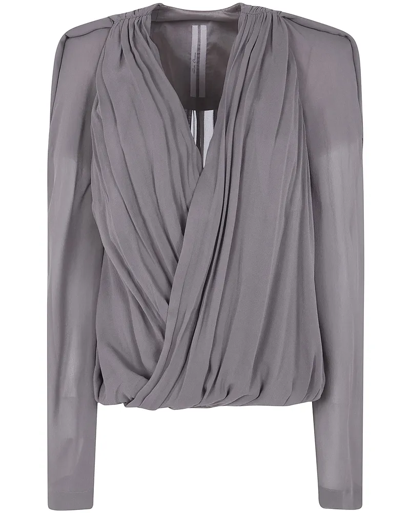 Rick Owens Maria" Jacket Gray