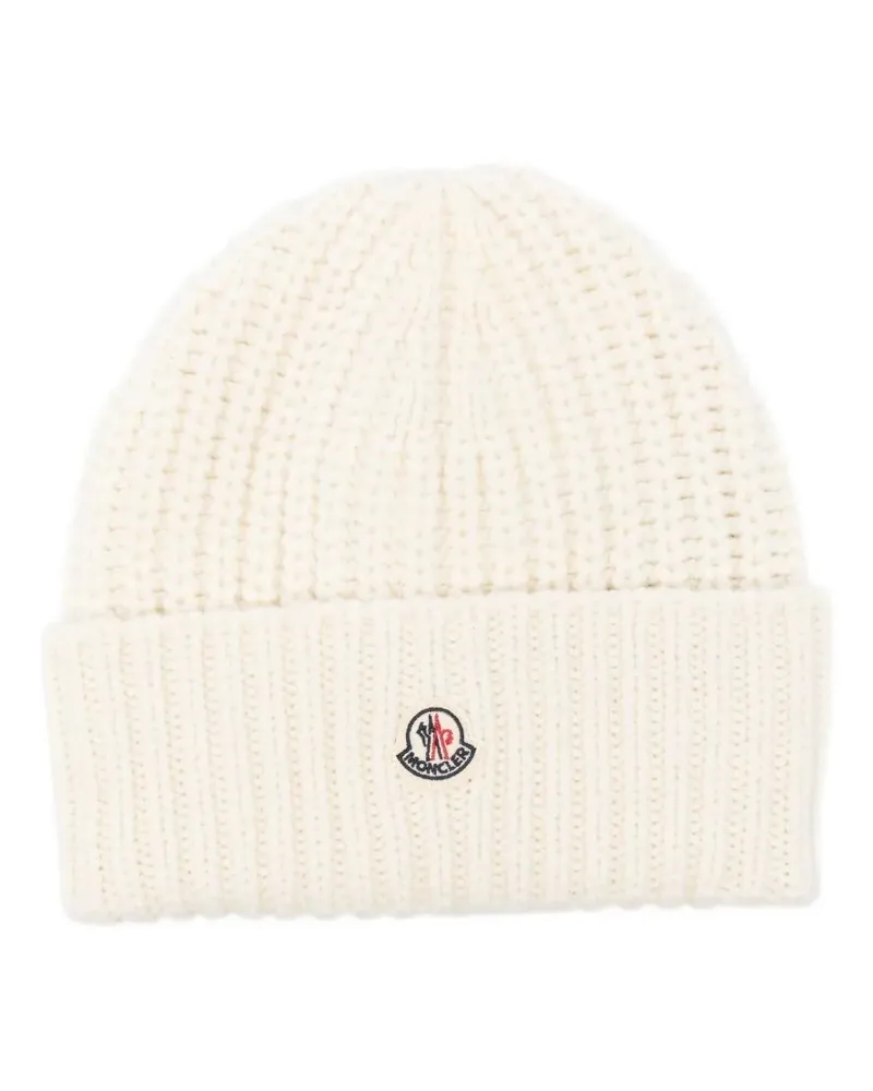 Moncler Tricot Hat White