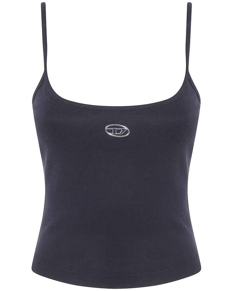 Diesel Top Manica Lunga "T Hupy Black