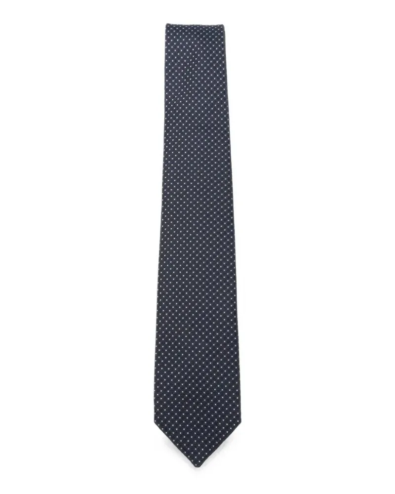 BARBA Tie 7.5 Cm Classic Blue