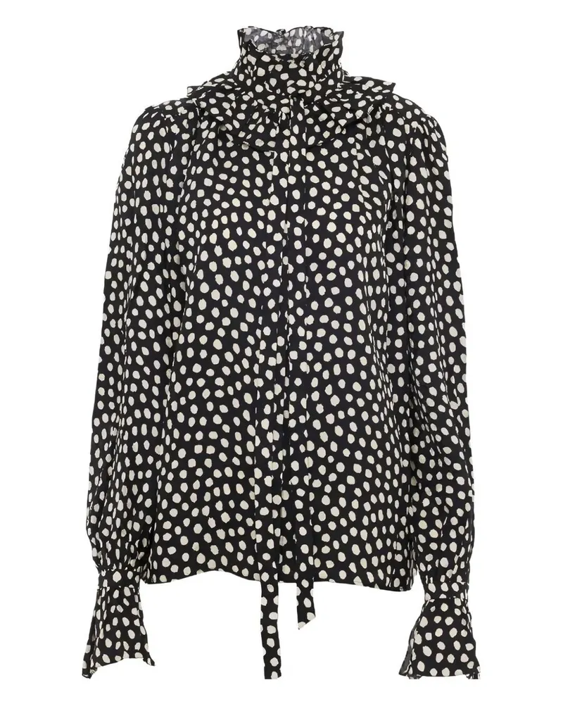 Chloé Turtle Neck Classic Shirt Black