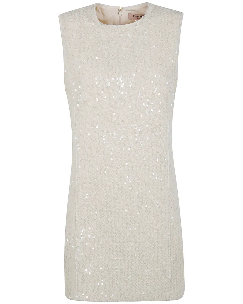 Twin-Set Mini Dress White