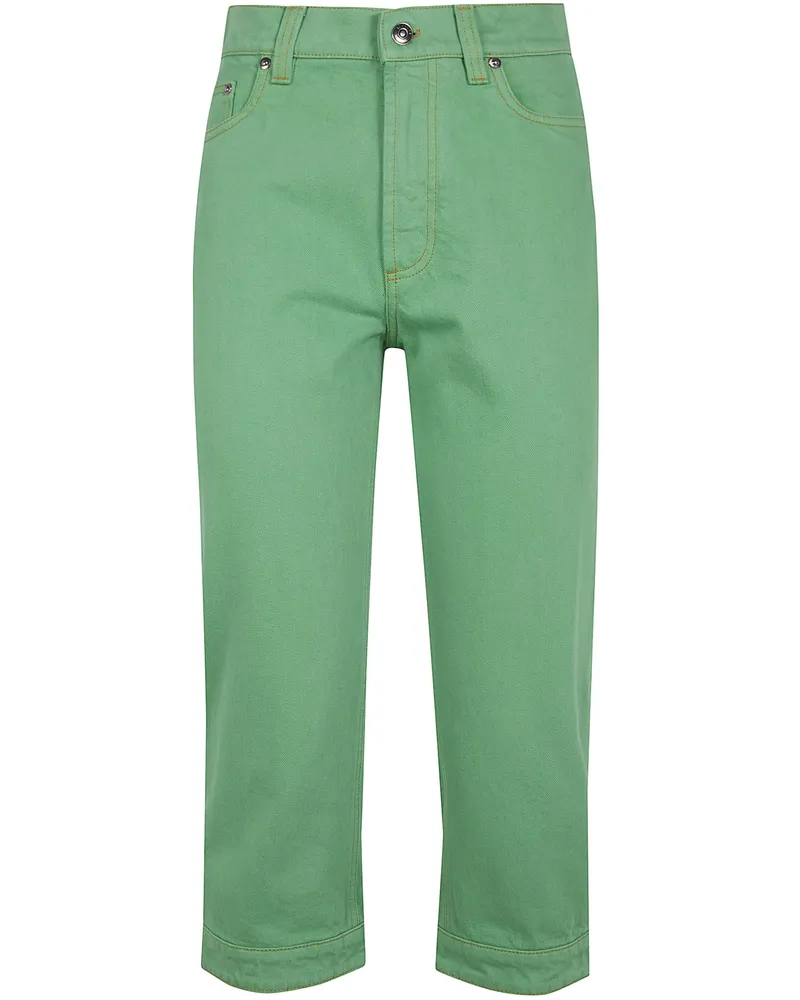 Versace Pant Denim Non Stretch "Color Green