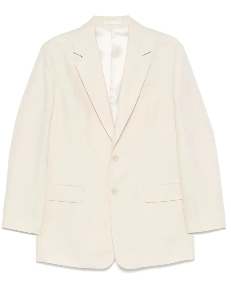 Filippa K Davina Cotton Linen Blazer Beige