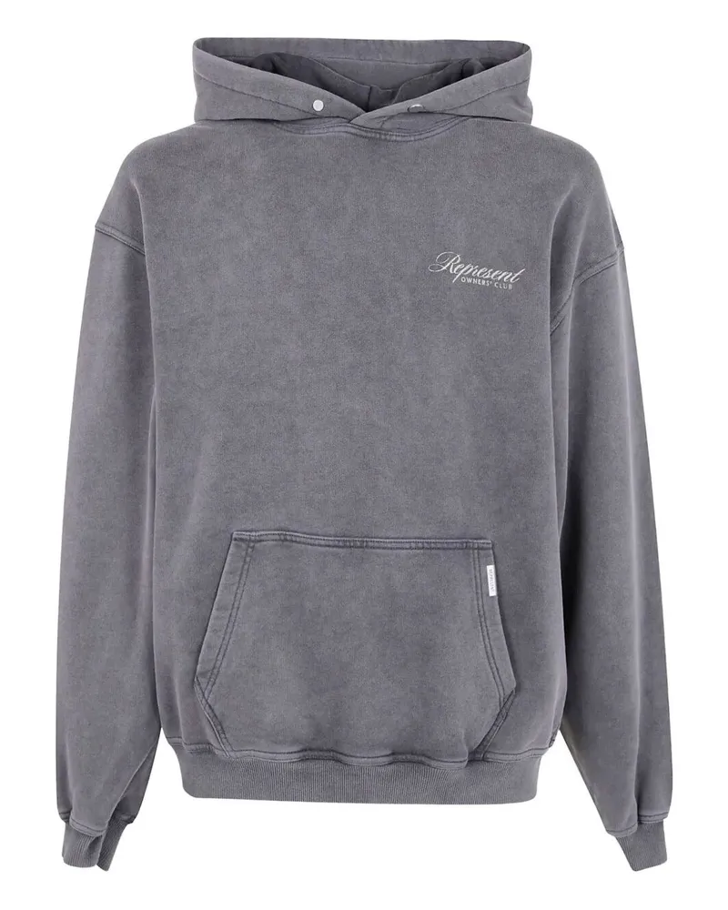 REPRESENT Represent Owners Club Script" Hoodie Gray