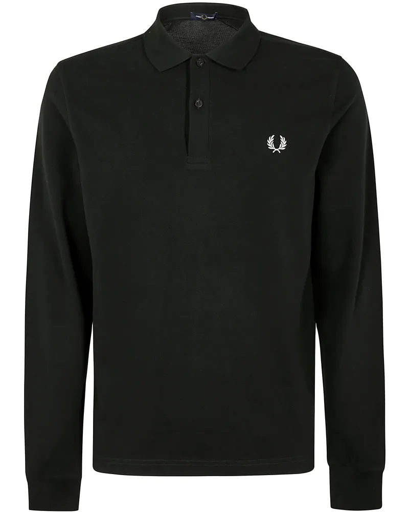 Fred Perry The Long Sleeve Fp Shirt Green