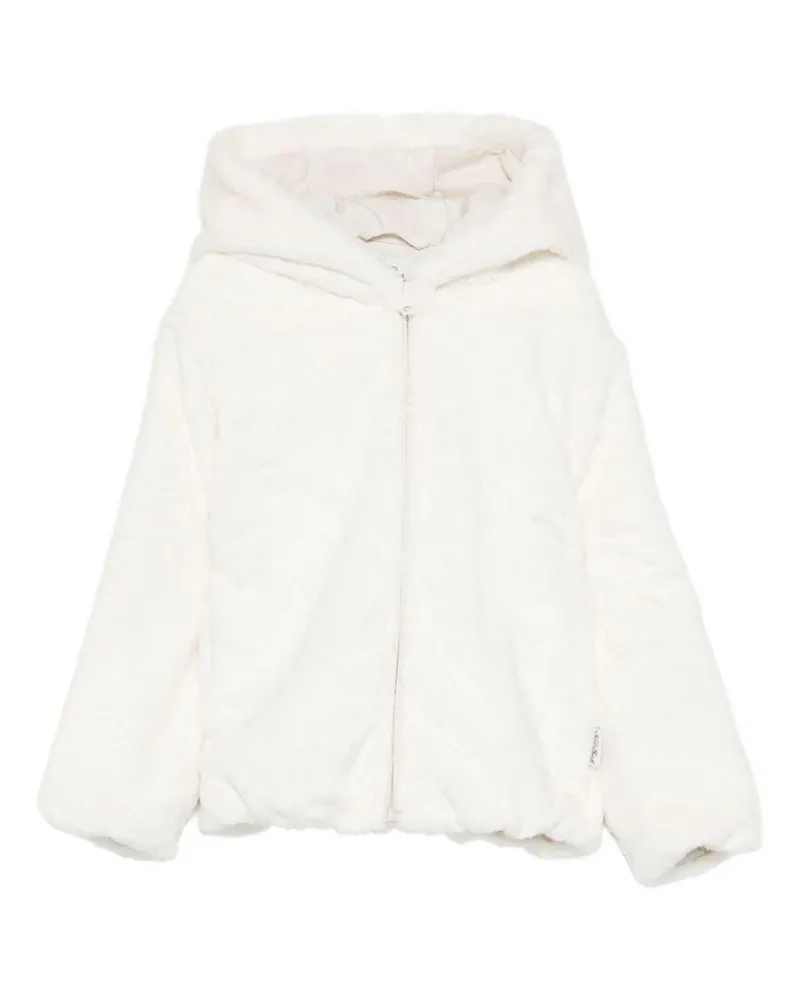 MC2 Saint Barth Hysode" Fur Jacket White