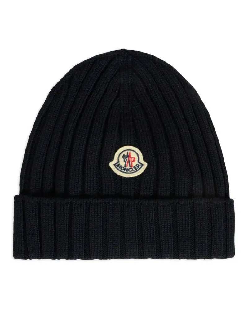 Moncler Hat Extrafine Wool "Navy Blue