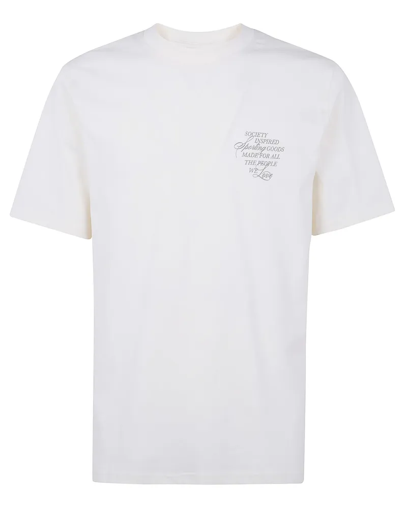 LES DEUX Ben Faience" T-Shirt White