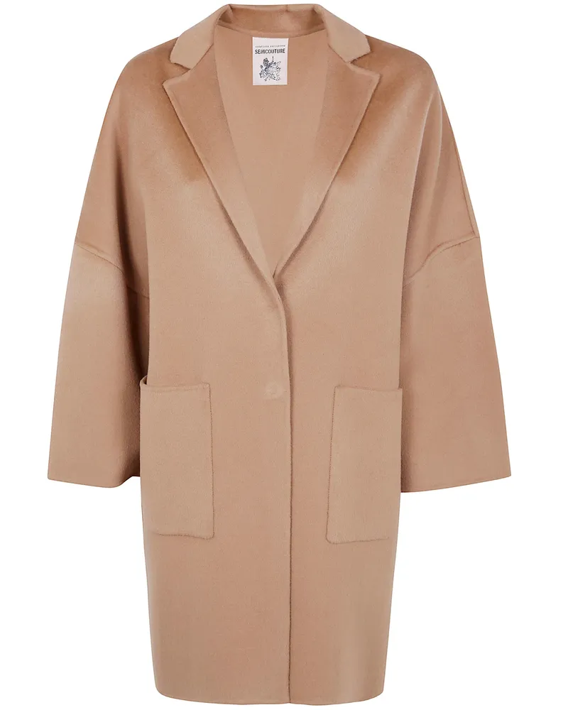 Semicouture Sigmund" Coat Beige