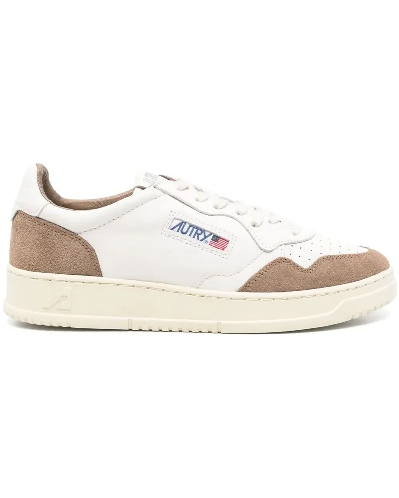 AUTRY Medalist Low" Suede Sneakers White