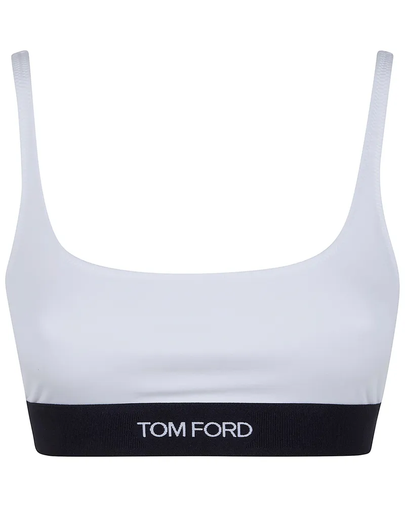 Tom Ford Modal Bralette White
