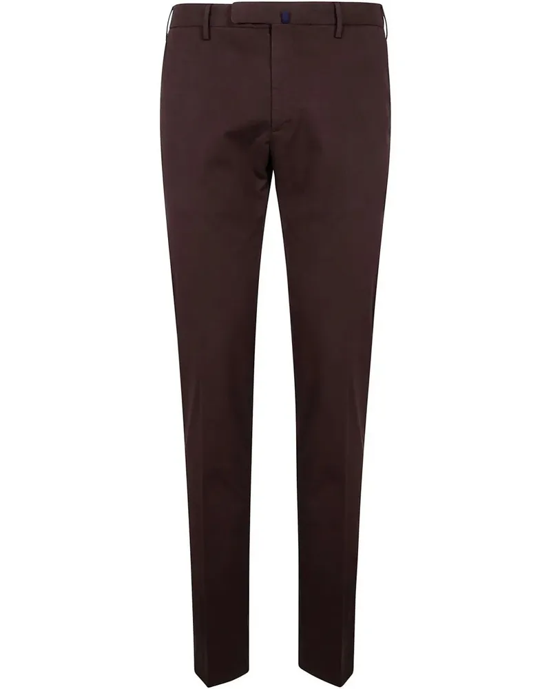 Incotex Slim Fit Trousers Brown