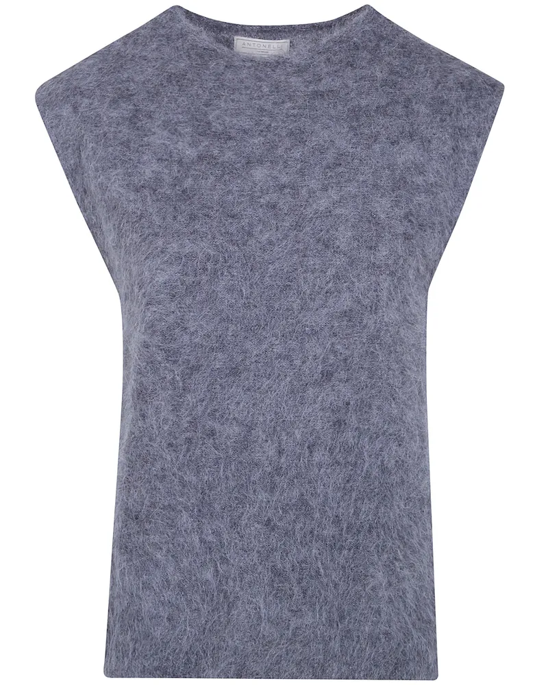 Antonelli Firenze Sleeveless Sweater "Ladina Gray