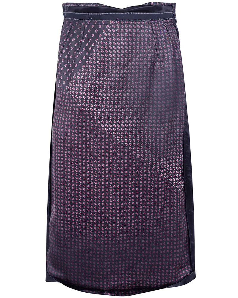 Maison Margiela Skirt Printed "Paisley Black