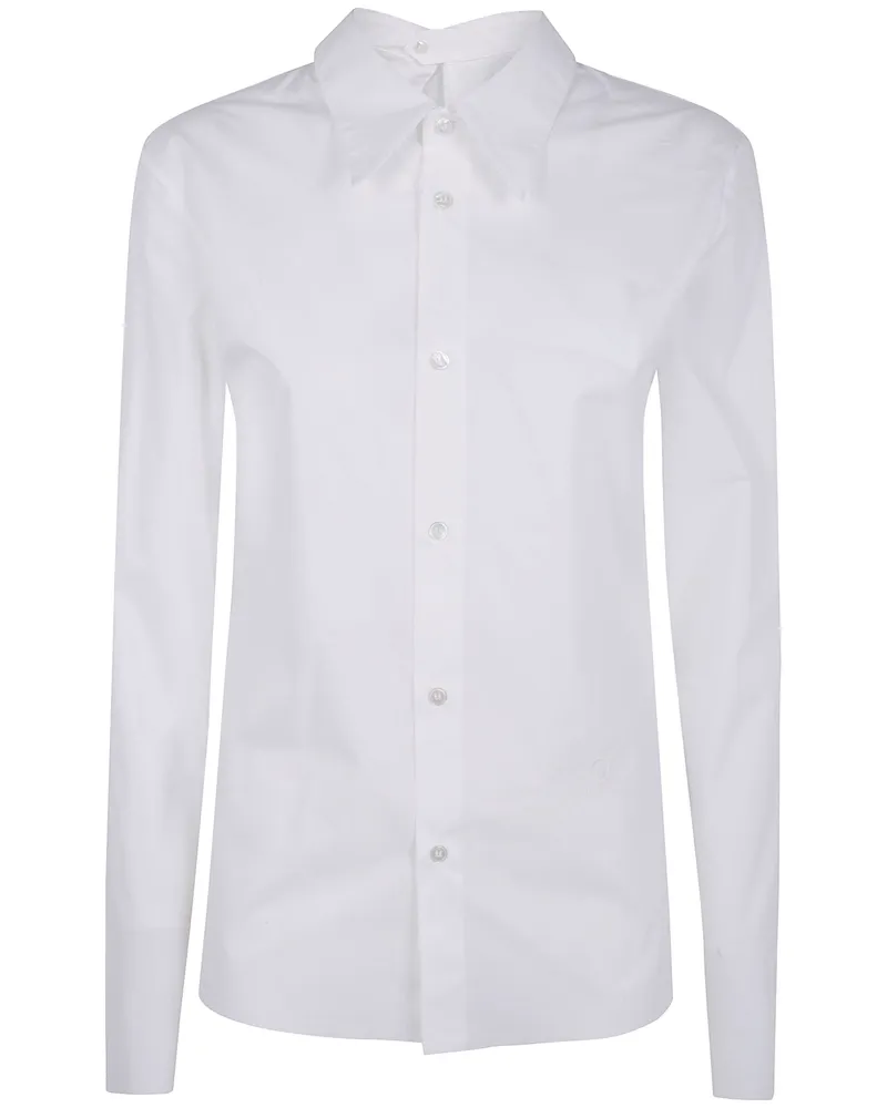 Maison Margiela Long Sleeved Shirt White