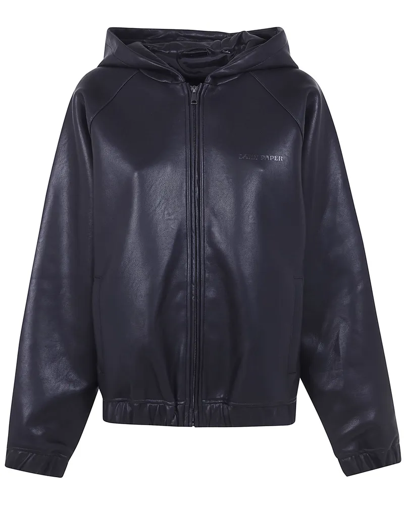 Daily Paper Pu Scuba" Jacket Black