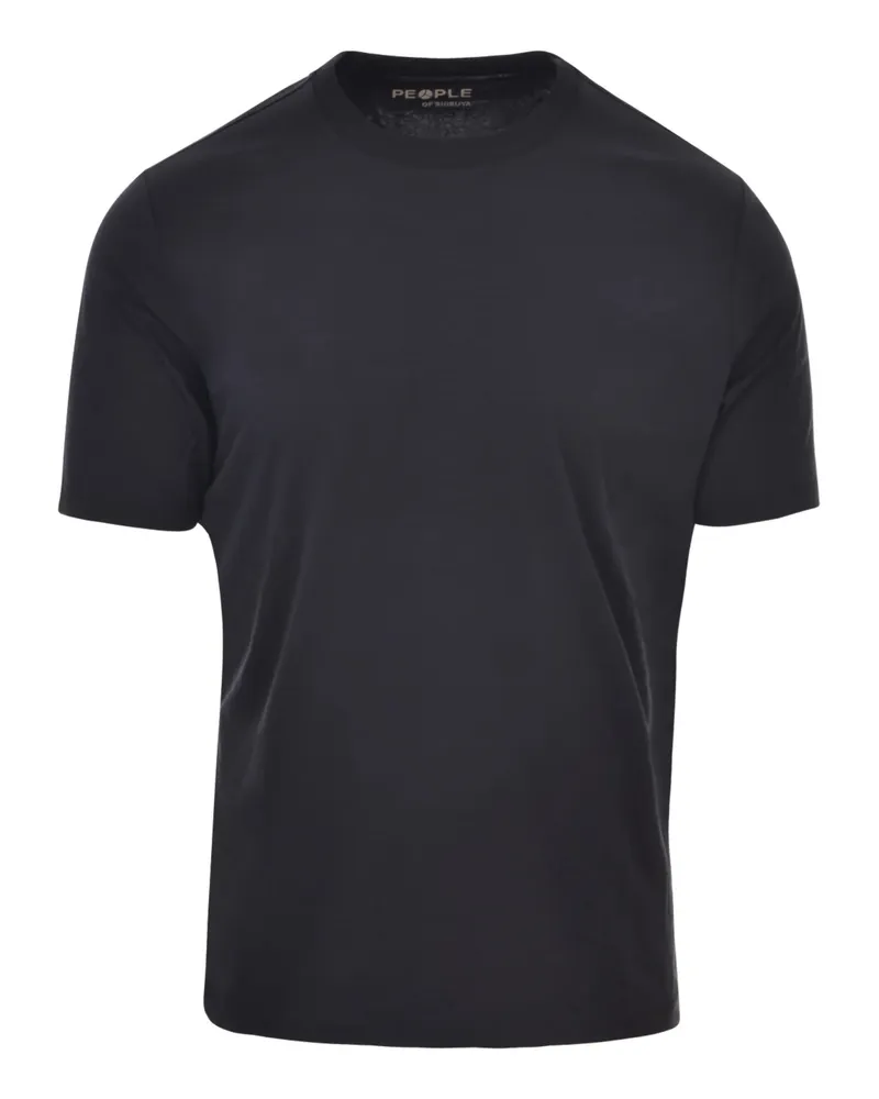 People of Shibuya Men Short Sleeves T-Shirt Blue