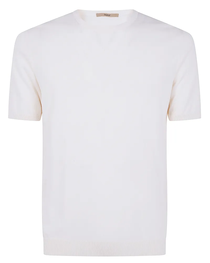 Nuur Crew Neck T-Shirt Beige