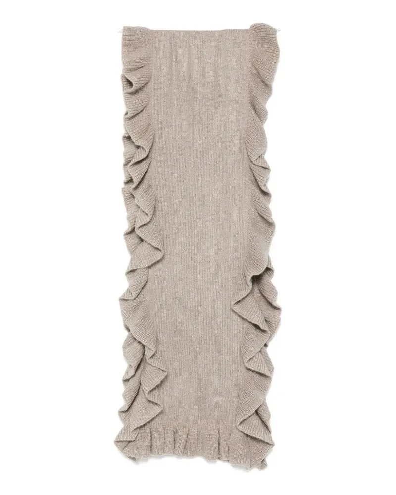 Twin-Set Scarf White Mastic White