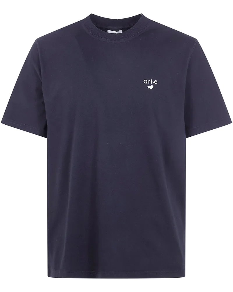 Arte Antwerp Heart" Logo T-Shirt Black