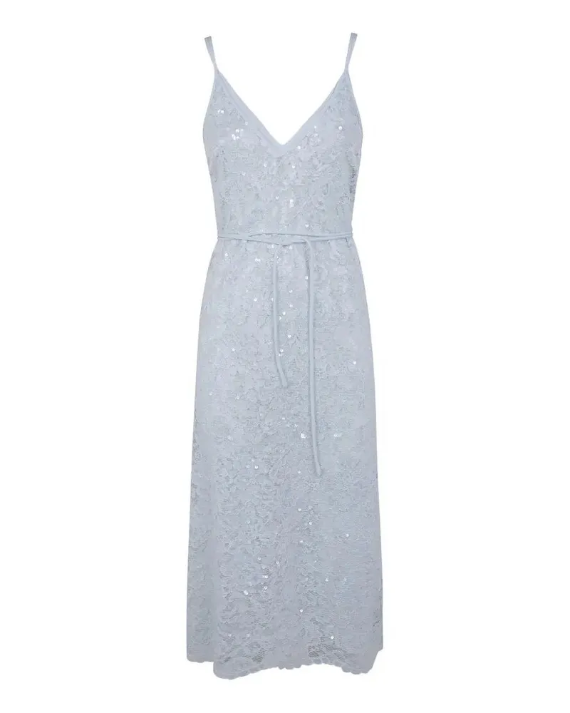Twin-Set Midi Dress Blue