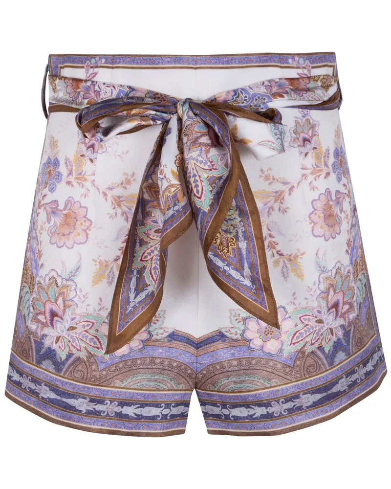 Zimmermann Luna Scarf" Tie Short White