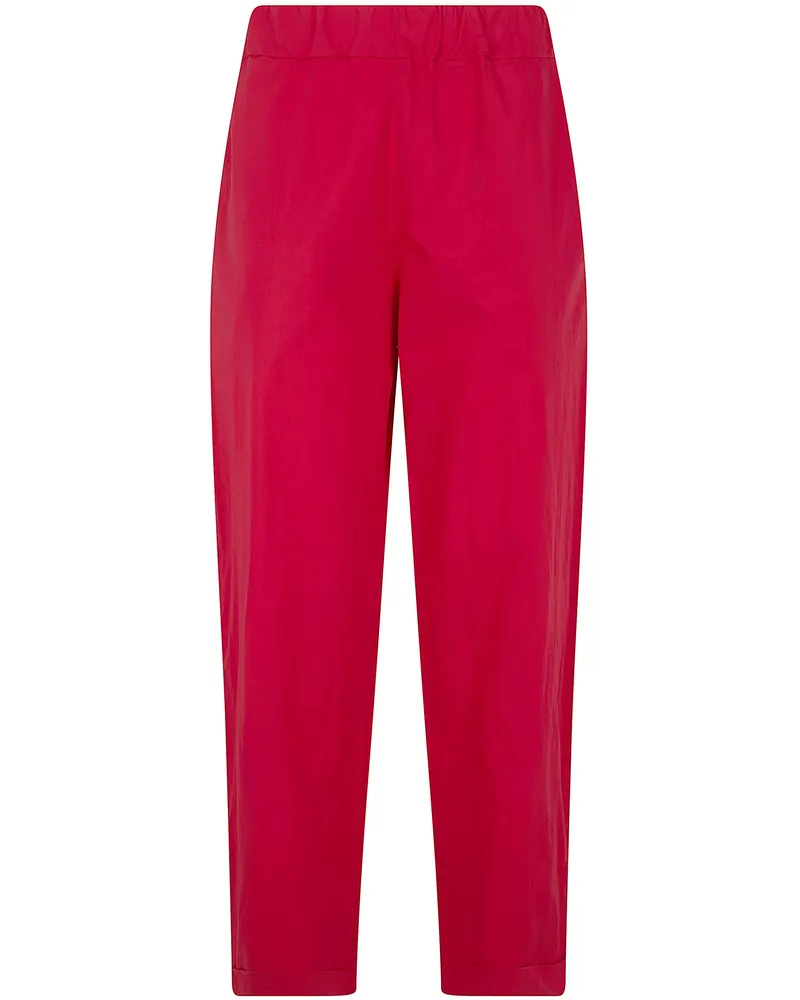 LABO.ART LABO. ART "Clara" Vela Cotton Trousers Red
