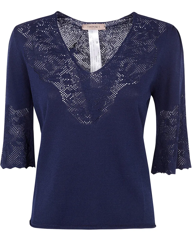 Twin-Set Sweater Blue