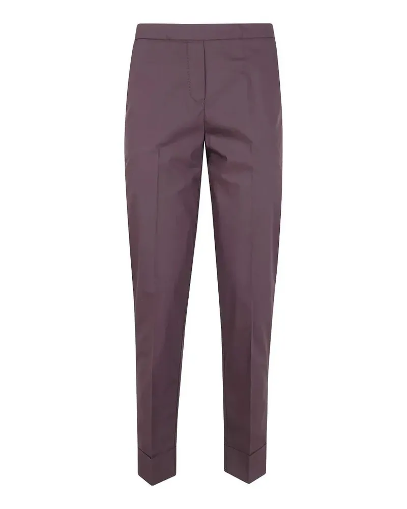 KILTIE Hugo" Light Cotton Back Elastic Trousers Brown