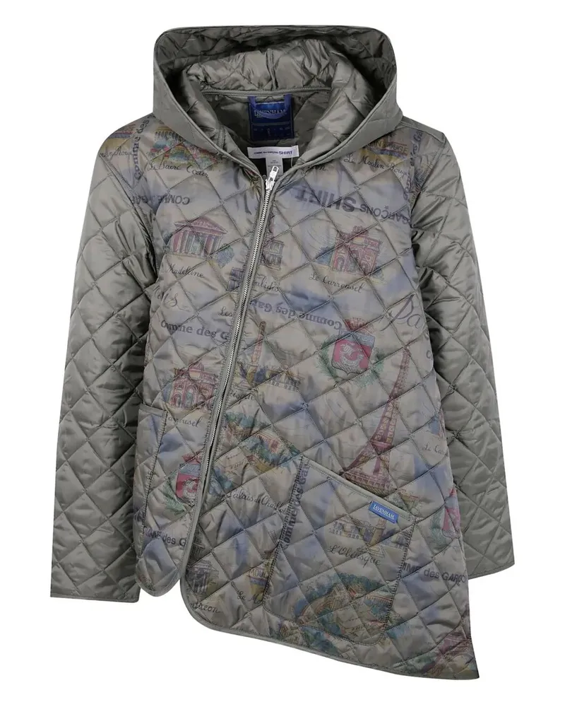 Comme des Garçons Mens Jacket Woven Green