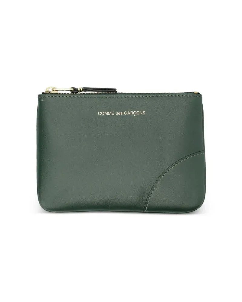 Comme des Garçons Classic Leather Line Pouch Green