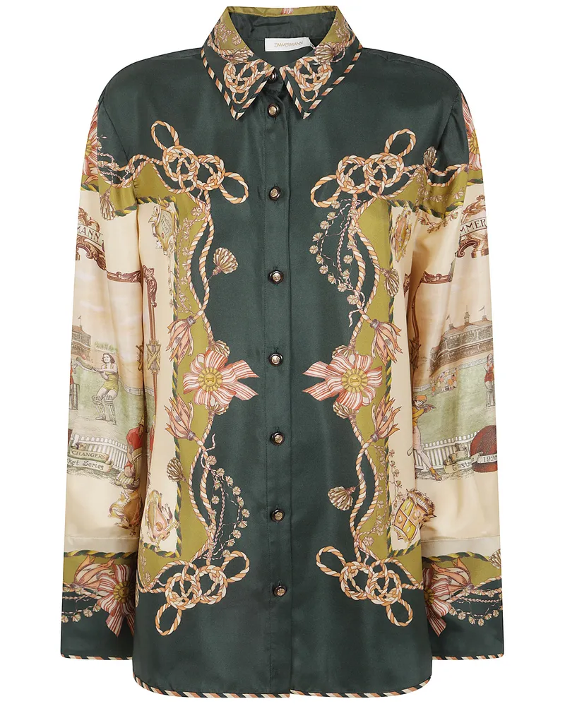 Zimmermann Shirt Floral Print "Valiant Multi