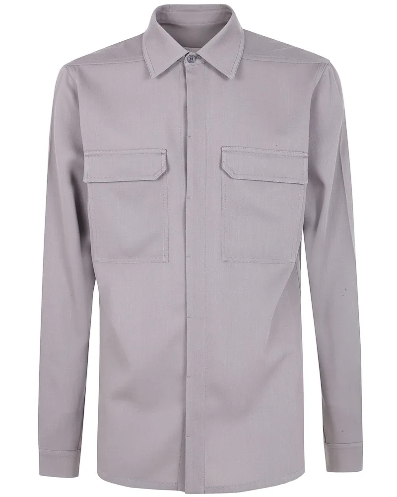 Rick Owens Work" Shirt Gray