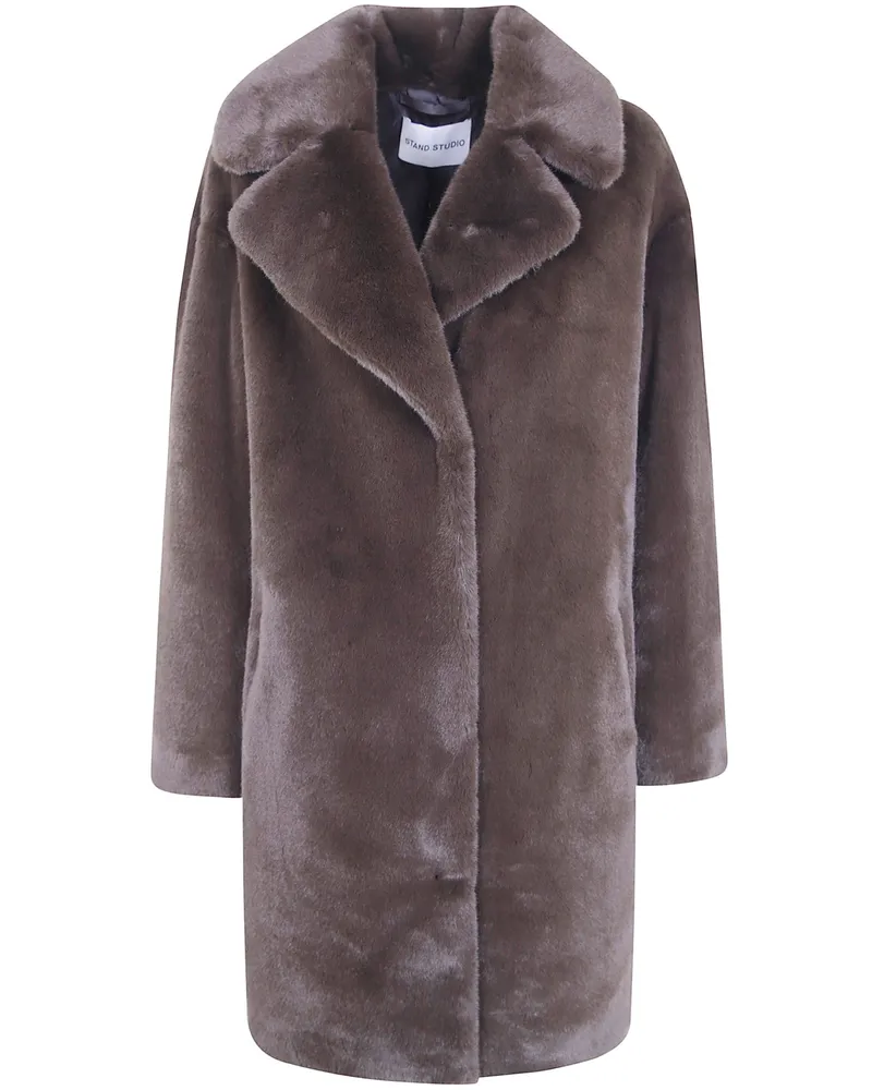 STAND Cocoon Coat "Camille Gray