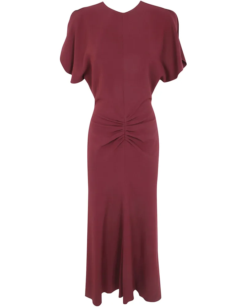 Victoria Beckham Dress Midi "Bela Red