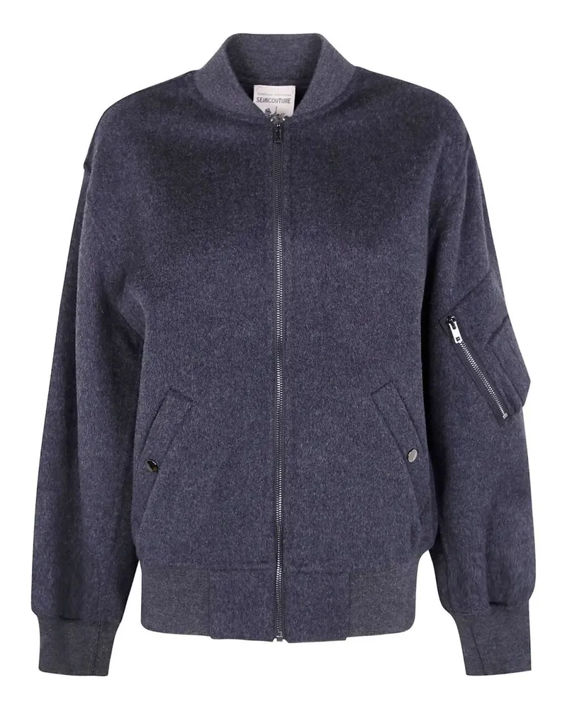 Semicouture Azalea" Bomber Gray
