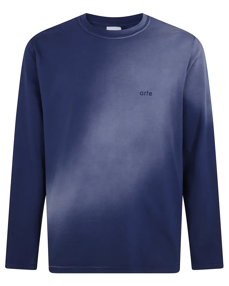 Arte Antwerp Sweater Long Sleeve "Fadeout Blue