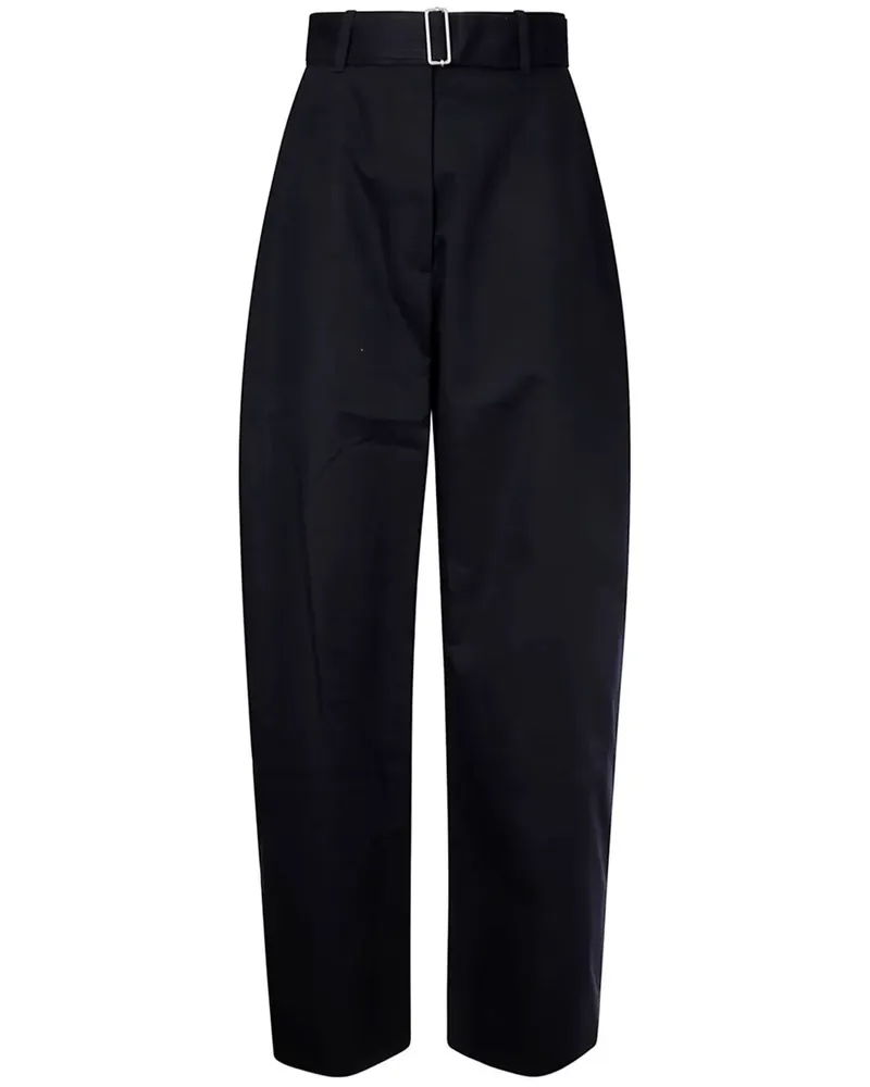 Studio Nicholson Belted Round Leg Pant Blue