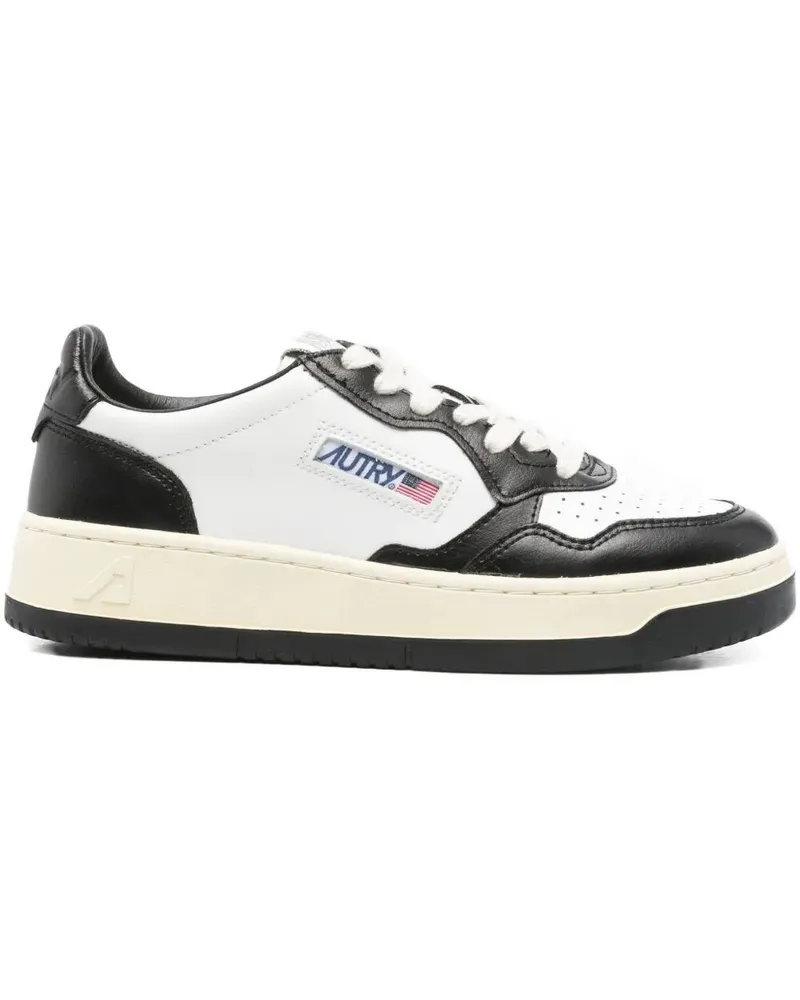 AUTRY Medalist Low" Leather Sneakers White