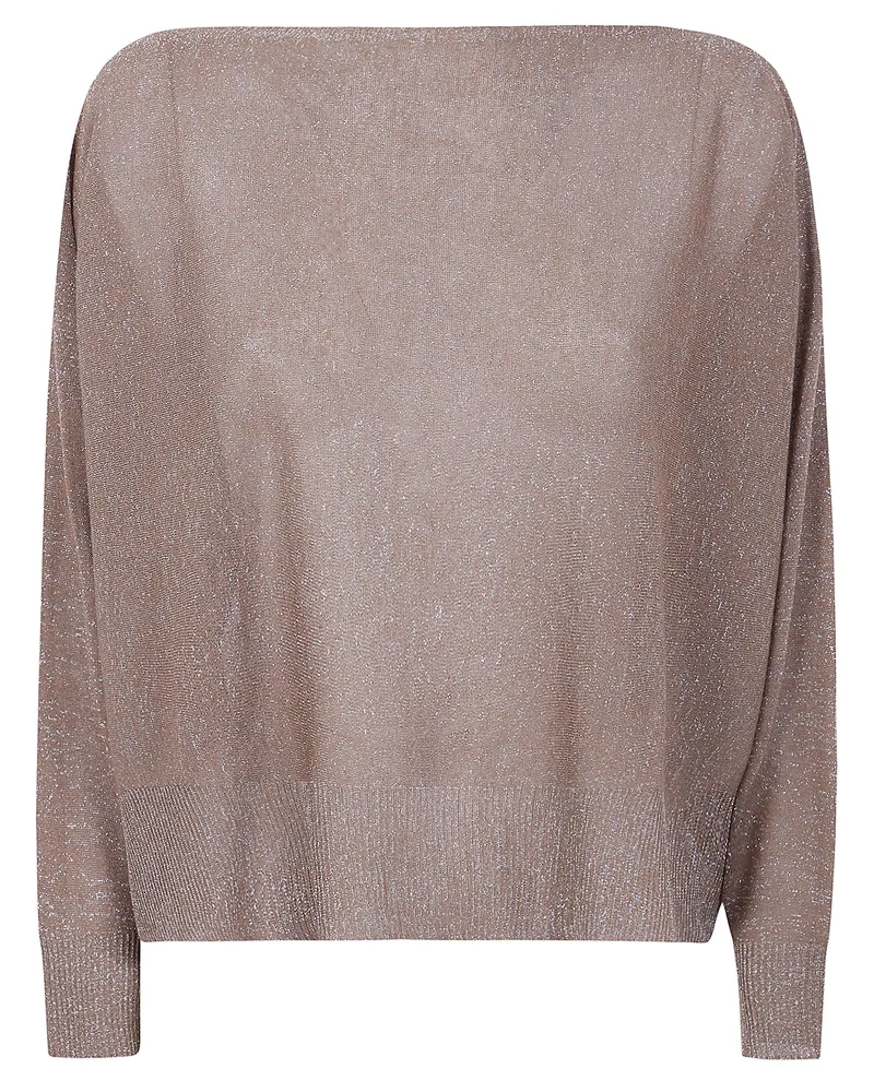 D.EXTERIOR D. EXTERIOR F-Lux Overszed Long Sleeves Sweater Brown