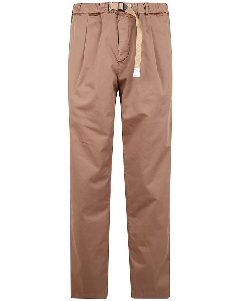 PLAN C Long Trousers Brown