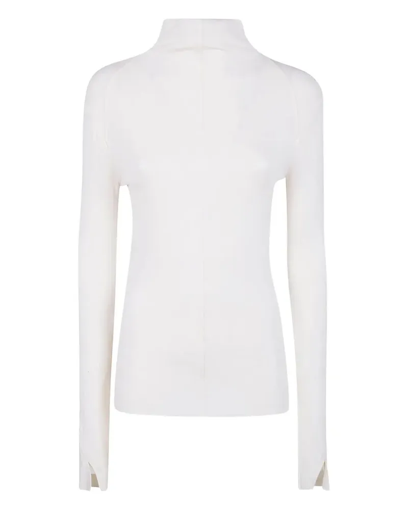THOM KROM High Neck Sweater Beige