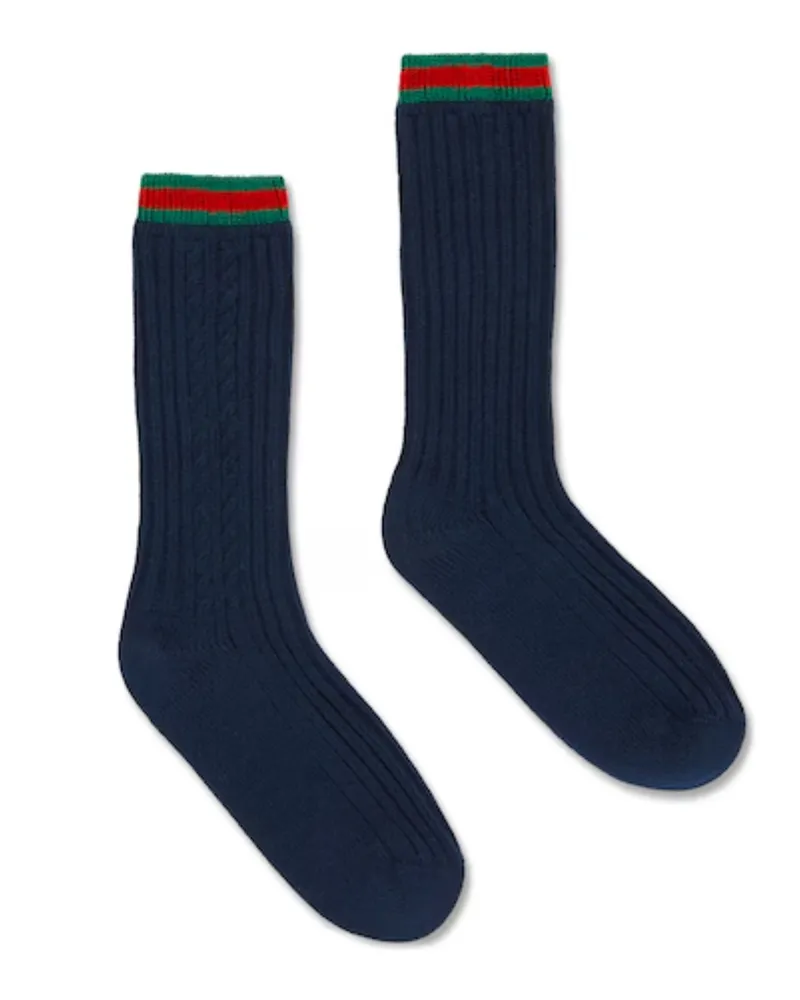 Gucci Socks Medium Tresina Junior Cp Fittiz Blue