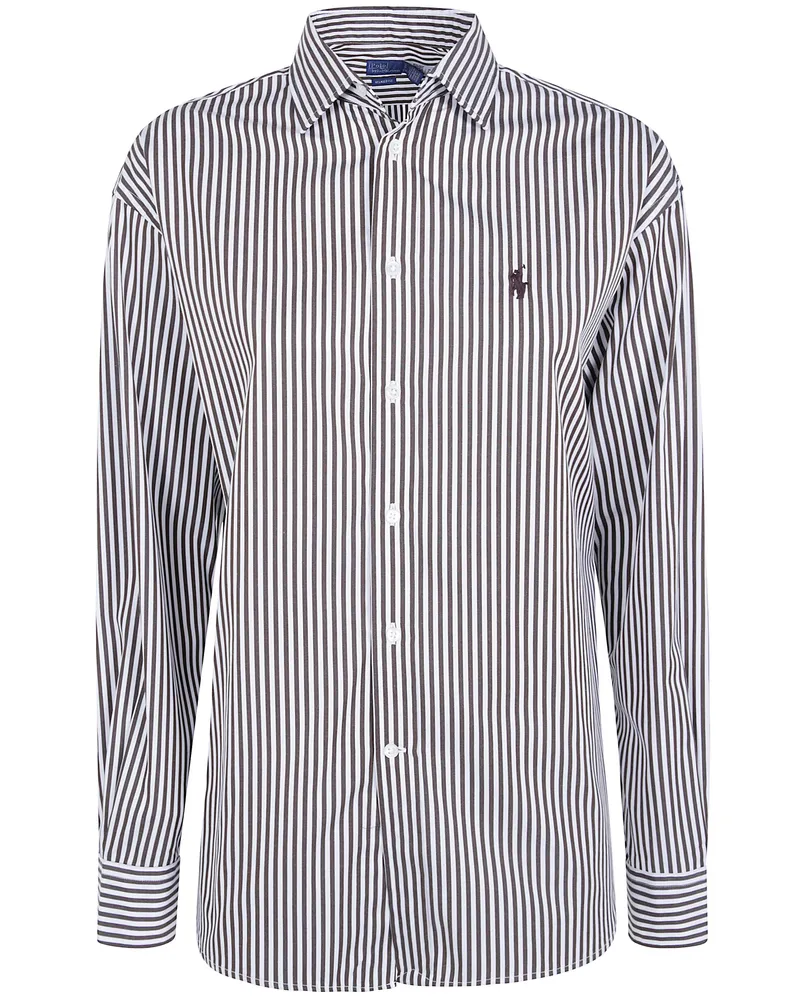 Ralph Lauren Shirt Long Sleeves "Long Sleeves Blouse Brown