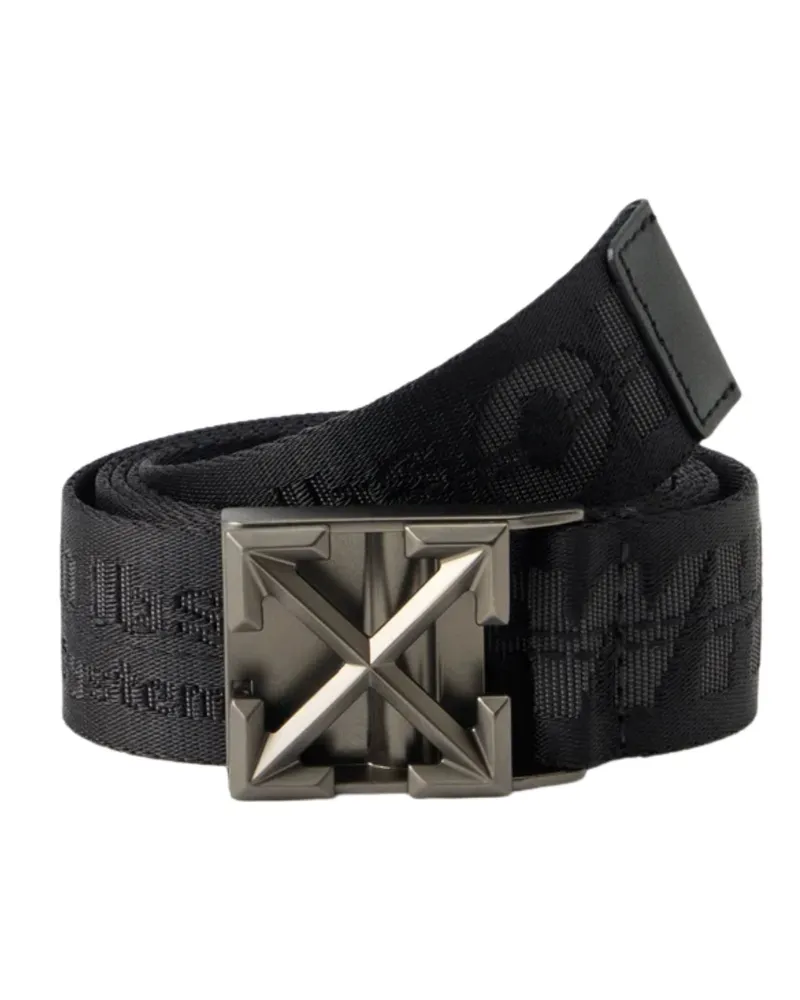 OFF-WHITE Belt Tape Arrow "Tape Belt Arrow" 35Mm Black