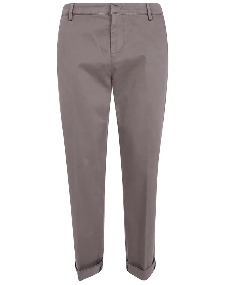 Dondup Chinos Tailored Relaxed Regular Fit "Gaubert Gray