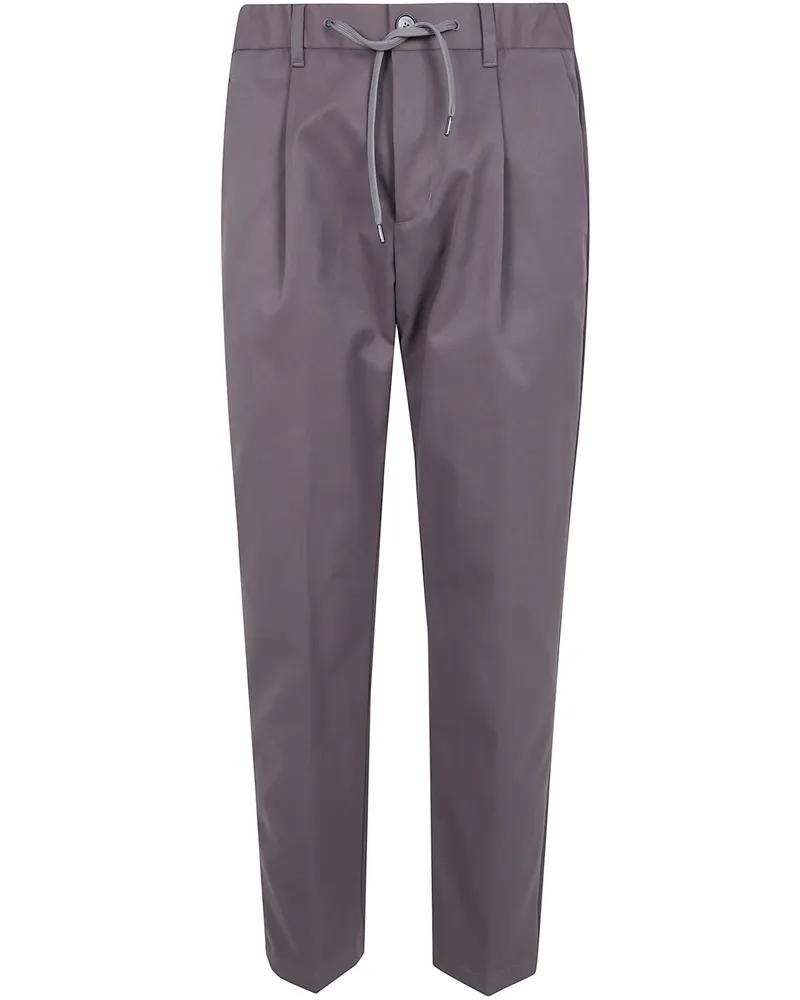 Herno Pants Drawstring "Classic Man Trousers Brown